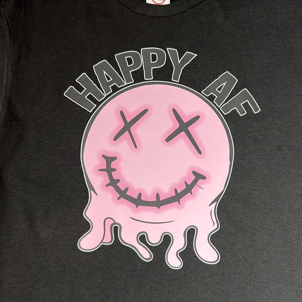 Happy AF Tee - Picture 2 of 4
